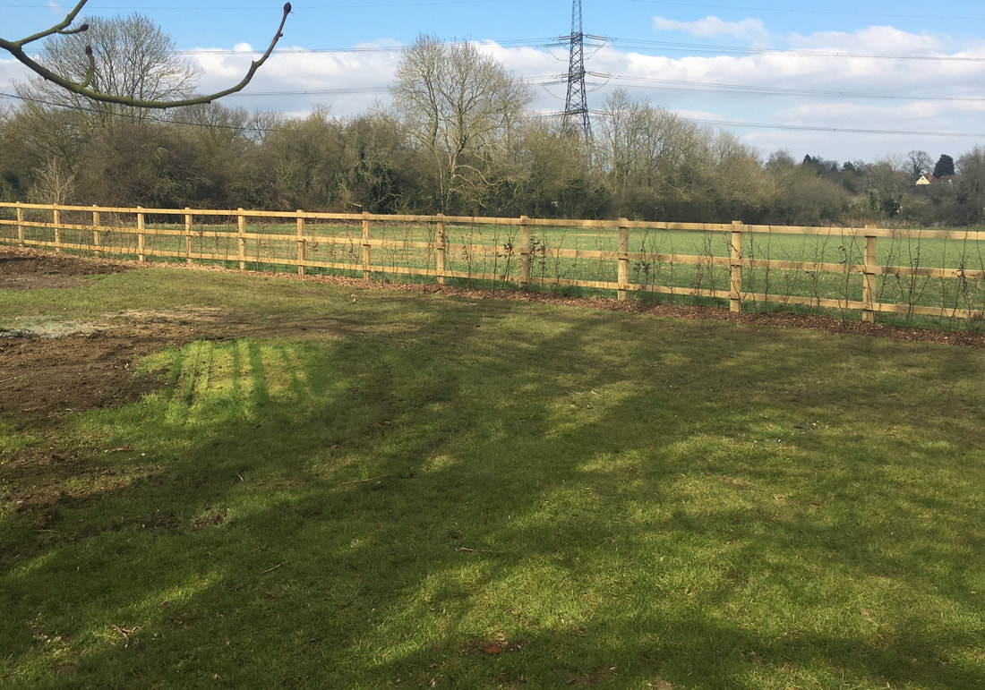 post and rail fence millers garden services 